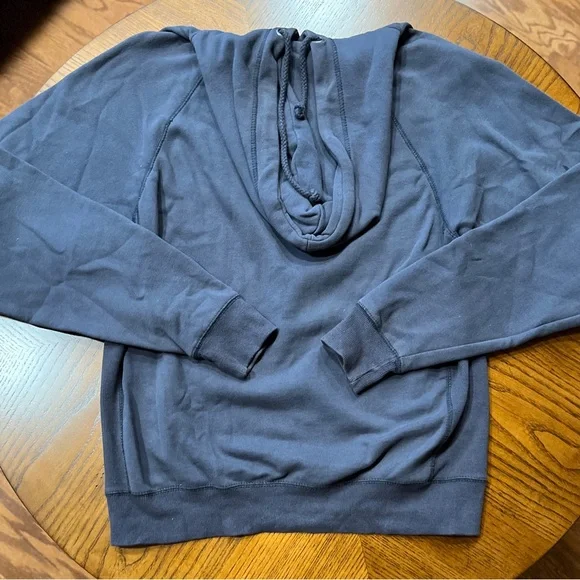 Women's Medium Navy Blue Maine, Moosehead Lake, Sweatshirt, Hoodie - Picture 7 of 9